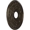 Ekena Millwork Baltimore PVC Medallion (Canopies up to 6 1/2"), 16"OD x 3 1/2"ID x 1"P, Metallic Dark Bronze CMP16BACDB - alternate 5